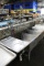 103IN STAINLESS STEEL 3-COMPARTMENT SINK