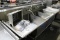 10FT STAINLESS STEEL 3-COMPARTMENT SINK W/ HAND SINK