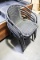 BLACK PATIO CHAIRS