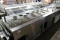 AMTEKCO 8FT 6-WELL HOT FOOD BAR W/ SNEEZE GUARD - MISSING GLASS