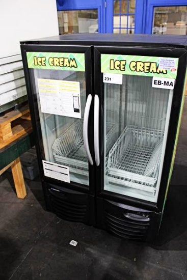 NEW 2022 MINUS FORTY SELF CONTAINED 2-DOOR FREEZER 15-UDGF-X1-1C000-BK-DT