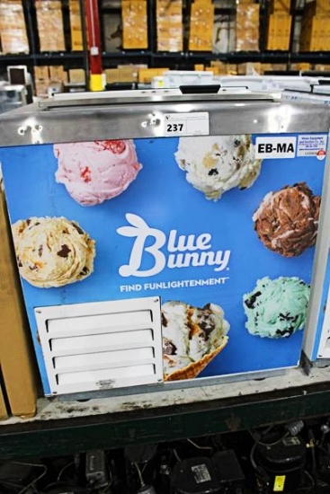 NEW SCRATCH & DENT FLOOR MODEL DISPLAY EXCELLENCE HFF-4-HC SELF CONTAINED 31INX31IN ICE CREAM DIPPIN