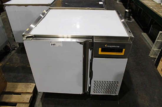 NEW PREPRITE 48PPT07Z7202 SELF CONTAINED 38IN. 1-DOOR UNDERCOUNTER COOLER