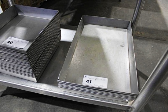 12X20 STAINLESS STEEL SEAFOOD MEAT PANS