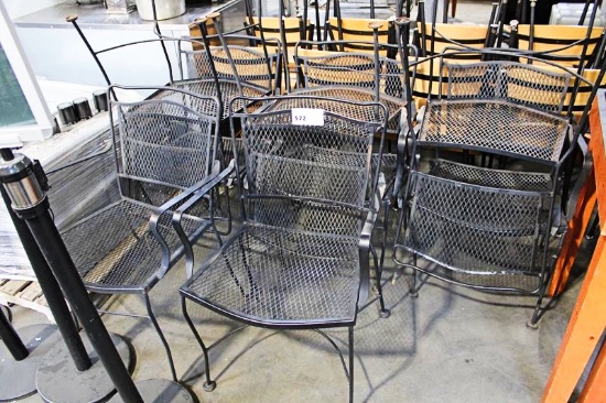 METAL PATIO CHAIRS