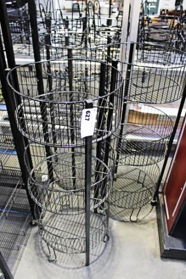 3-WIRE BASKET BULK BIN DISPLAYS