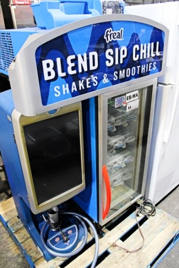 F'REAL BLEND SIP CHILL SHAKES & SMOOTHIES STATION W/ FRLB4 FROZEN BLENDER MILKSHAKE MACHINE & MINUS