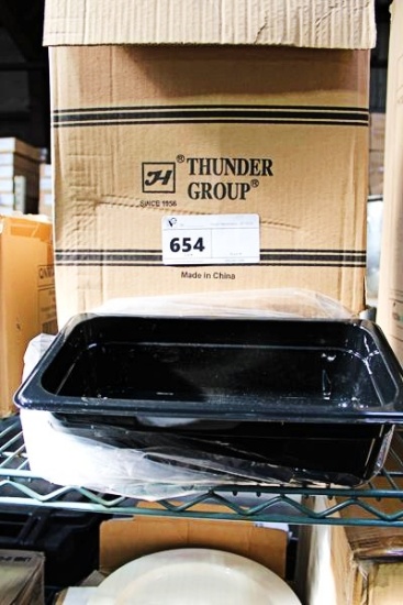 NEW BOX THUNDER GROUP THIRD SIZE 4IN. INSERT PANS (1DZ)