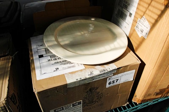NEW BOX SYRACUSE PLATES (6 EACH)