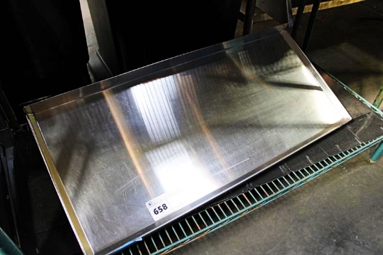 3FT STAINLESS STEEL WALL SHELF