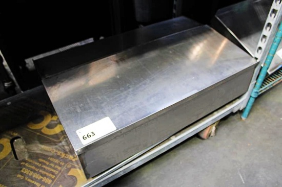 30IN. STAINLESS STEEL RECEIVING DESK