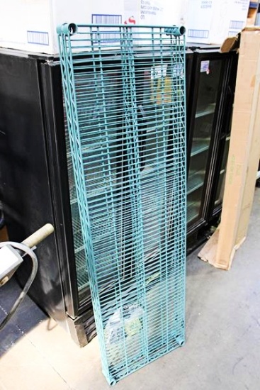 GREEN 18X60 METRO RACK SHELVES