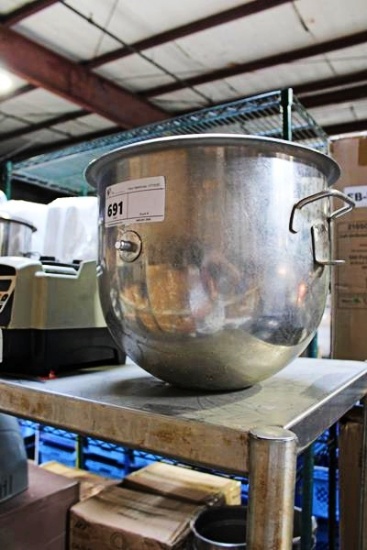20-QUART STAINLESS STEEL MIXER BOWL