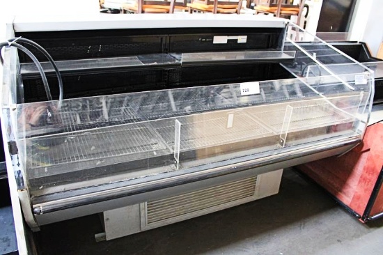 HUSSMANN Q2SSM6S 6FT SELF CONTAINED OPEN AIR REFRIGERATED GRAB & GO CASE 2018