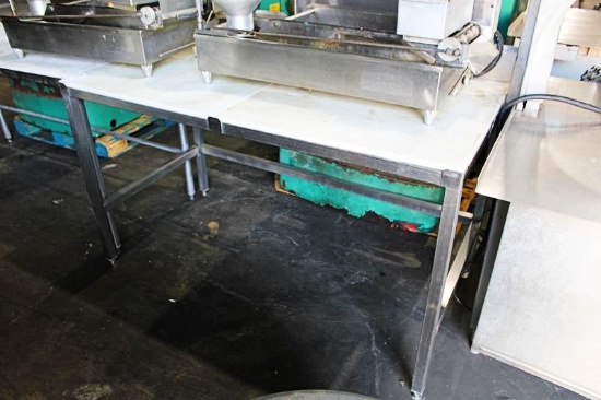 5FT POLYTOP TABLE