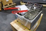 NEW CECILWARE PRO EL-2X6 COUNTERTOP ELECTRIC FRYER
