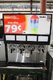 CORNELIUS VIPER E4 4-FLAVOR FROZEN BEVERAGE MACHINE
