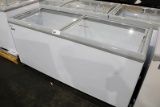 NEW FLOOR MODEL DISPLAY EXCELLENCE HB-20HCD SELF CONTAINED 70IN. SLIDE TOP FREEZER 2023