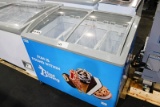 NEW SCRATCH & DENT FLOOR MODEL DISPLAY EXCELLENCE VB-4HC-WBB SELF CONTAINED 41IN. SLIDE TOP ICE CREA