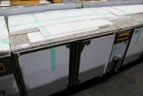 NEW THERMALRITE TPT602C-6003 SELF CONTAINED 5FT MARBLE WORKTOP 2-DOOR COOLER