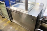 STAINLESS STEEL 4FT WORKTOP CABINET