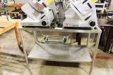 4FT STAINLESS STEEL WORKTOP TABLE