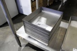 10X12 STAINLESS STEEL SEAFOOD MEAT PANS