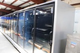 2017 HUSSMANN RLN-4,4,5 REMOTE FREEZER DOOR CASE, HOT GAS DEFROST - SOLD BY THE DOOR