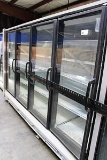 2016 HUSSMANN RL-4 REMOTE FREEZER DOOR CASE W/ LEFT END CAP, HOT GAS DEFROST- SOLD BY THE DOOR