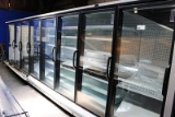 2008 HUSSMANN RLN-5,4 REMOTE FREEZER DOOR CASE, HOT GAS DEFROST - SOLD BY THE DOOR