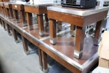 BAKERY DISPLAY TABLES (3)2FTX2FT (3)3FTX3FT