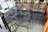 METAL PATIO CHAIRS