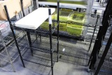 METRO RACKS (1)24X14X(H)46 (1)48X18X(H)35