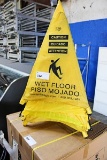POP-UP WET FLOOR SIGN SAFETY CONES