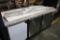 NEW THERMALRITE TPT843C-8403 SELF CONTAINED 7FT 3-DOOR MARBLE WORKTOP COOLER
