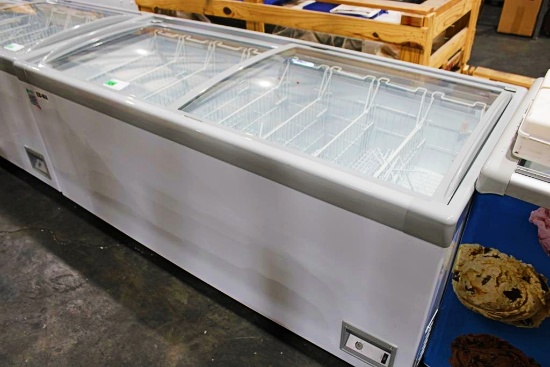 NEW EXCELLENCE HM-23HC SELF CONTAINED 73IN. SLIDE TOP FREEZER 2024