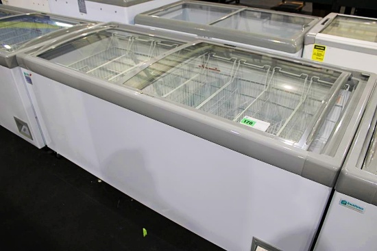 NEW EXCELLENCE HM-23HC SELF CONTAINED 73IN. SLIDE TOP FREEZER 2024