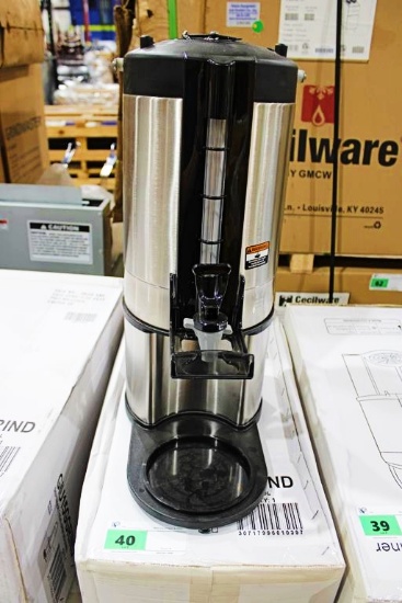 NEW GRINDMASTER GIU15GGRIND 1.5 GALLON GRAVITY THERMAL CONTAINER