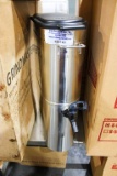 NEW GRINDMASTER STAINLESS STEEL 3-GALLON TEA DISPENSER