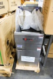 NEW CECILWARE PRO FMS403NAT 40LB NATURAL GAS DEEP FRYER