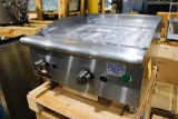 NEW CECILWARE PRO GCP24 24IN. GAS FLAT GRILL