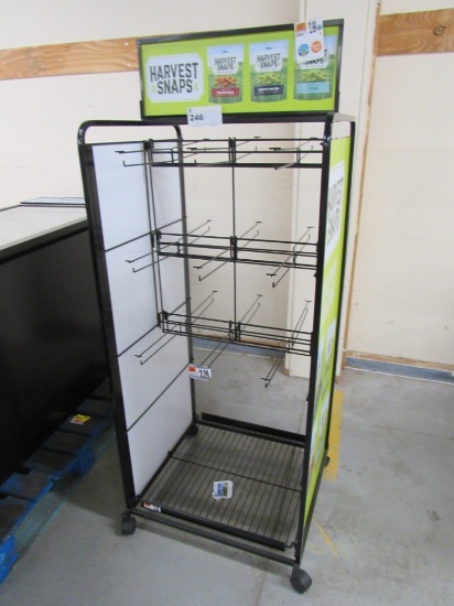 24 Inch Rac 24-INCH BLACK DISPLAY RACK | Industrial Machinery & Equipment Food ...
