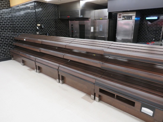 48-Inch 3-Deck Bakery Display Tables