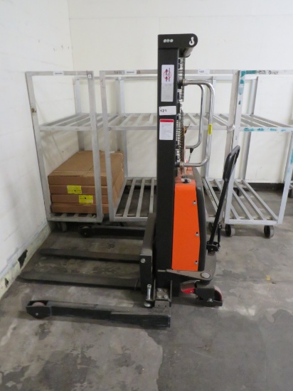 2021 Noblelift Spn22-98 2200lb Semi-Electric Stacker