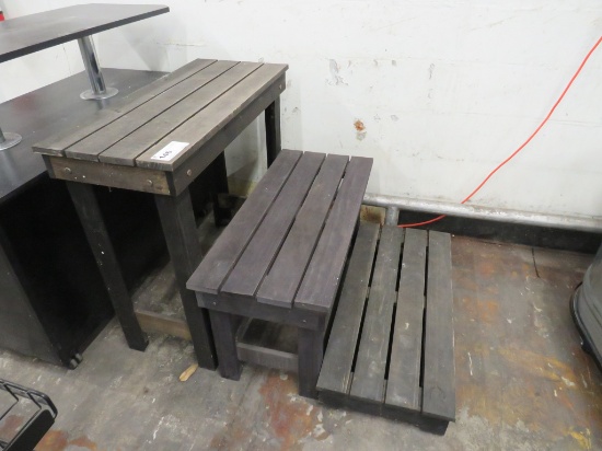 Set Of 3 - Step Display Tables