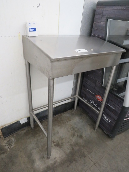 S/Steel Receiving Desk