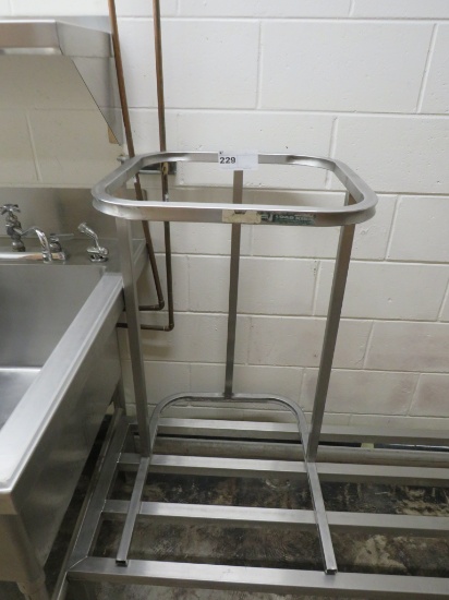 S/Steel Trash Bag Stand