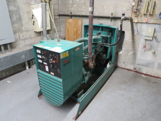Onan 35kw Propane Generator With Switch 1992 425 Hours