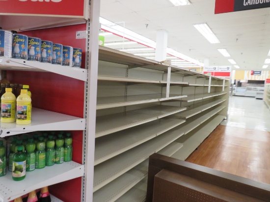 Madix Gondola Shelving 72in Tall 20/22 - 28ft W/4ft End Caps - Sold By The Foot