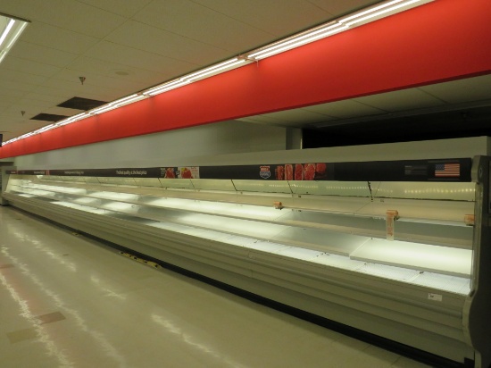 Hussmann M3 4-Deck Meat Cases '97 (1-8ft, 5-12ft) - Remote, No Compressor
